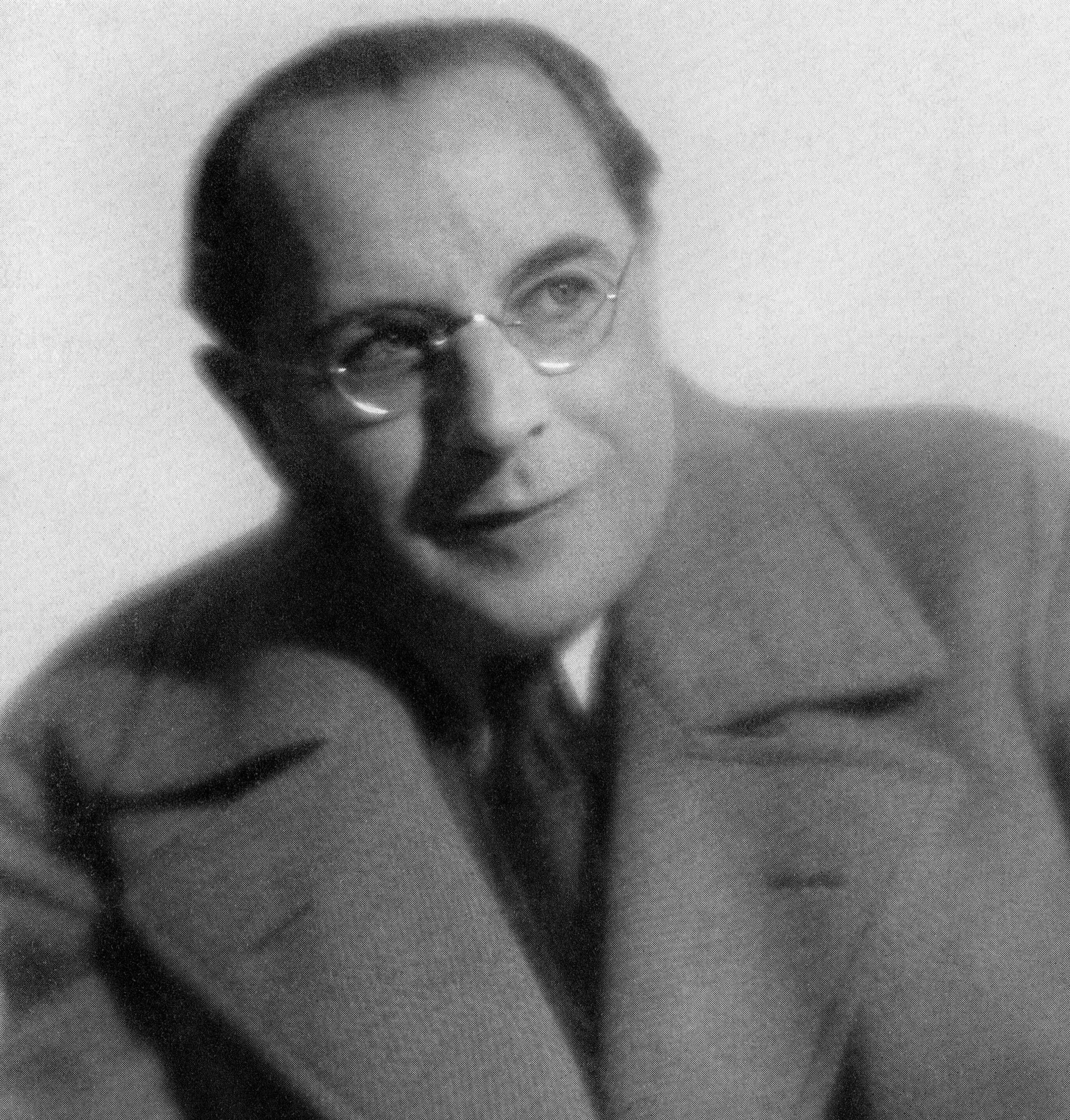 A blackandwhite portrait of G. W. Pabst.