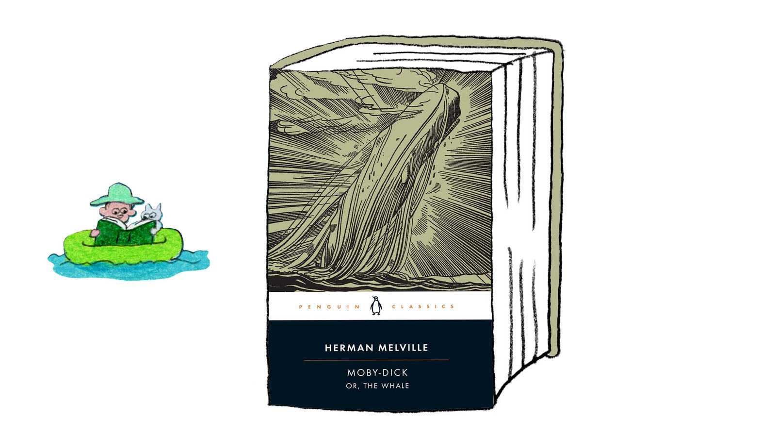 Moby Dick book cover