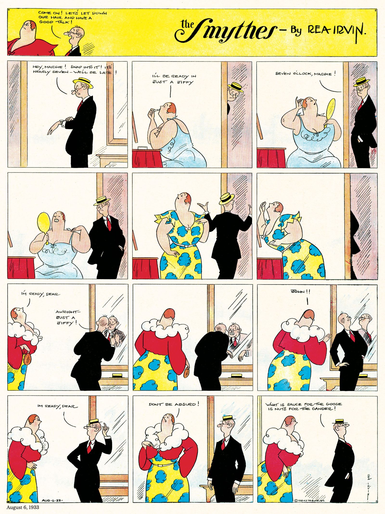 The Smythes August 6 1933